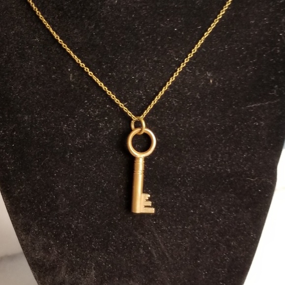 Jewelry - Bronze Key Necklace NWT